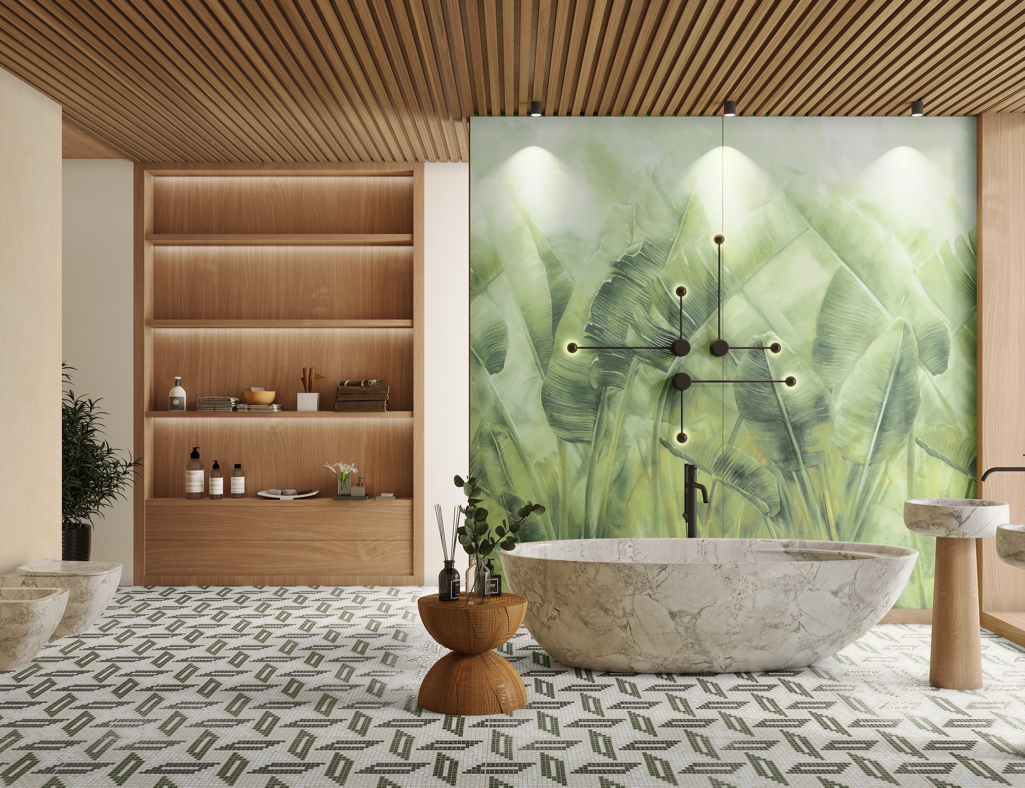LILY LEAF DECOR A & B