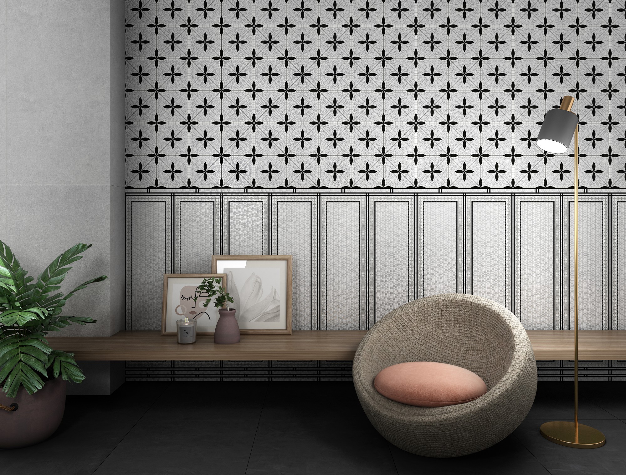 ROWAN BLACK DECOR ENDLESS