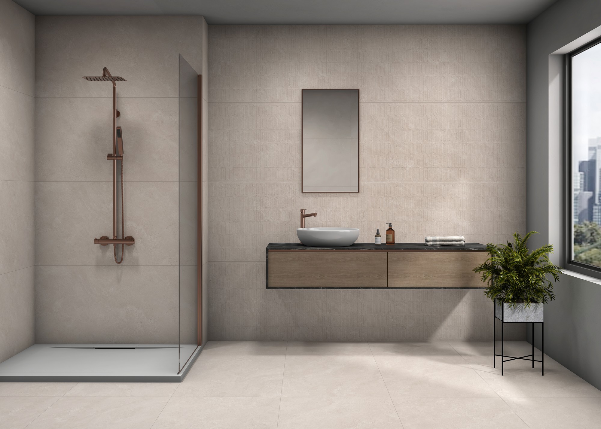 DOLERITE BIANCO DECOR