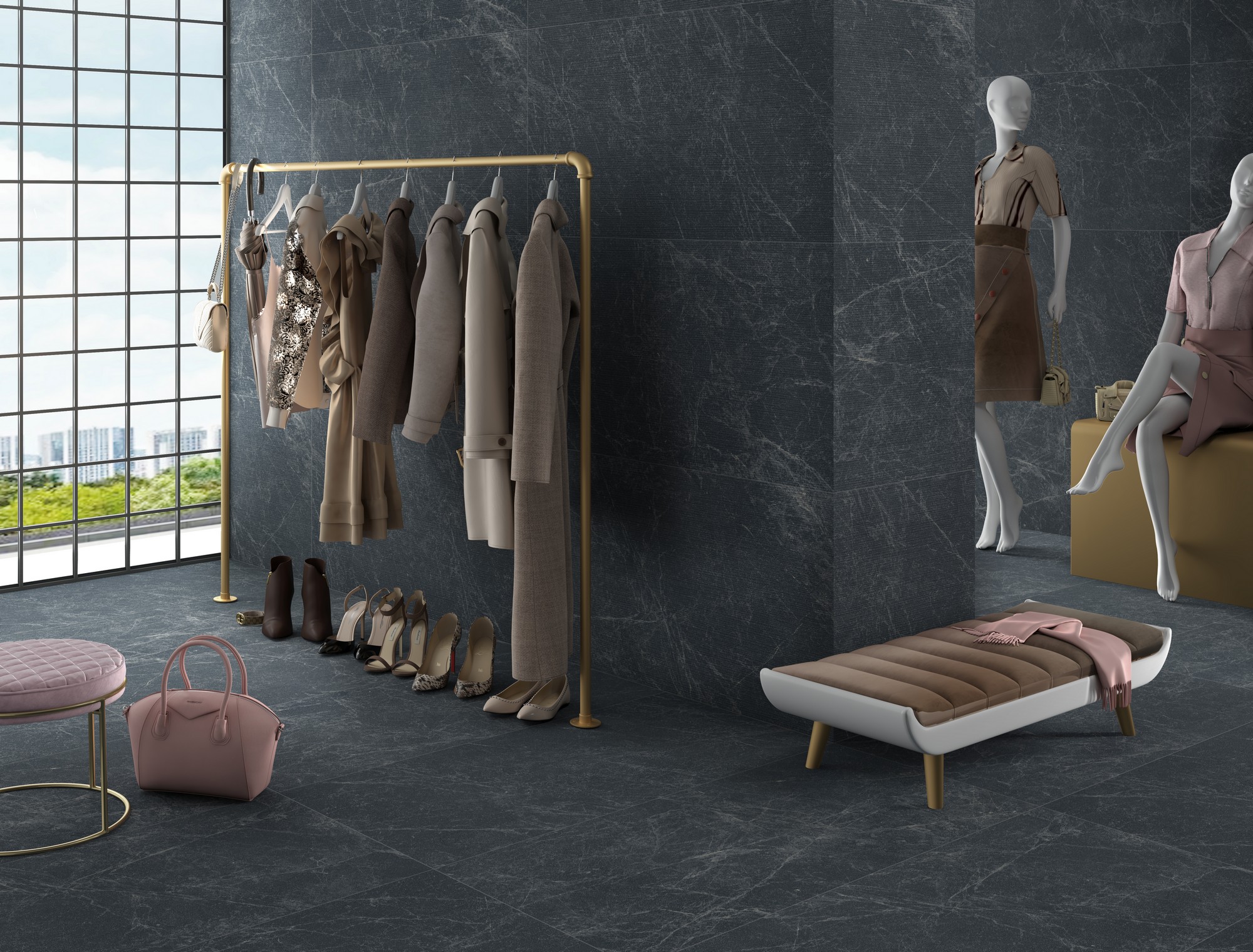 MOONSTONE NERO DECOR